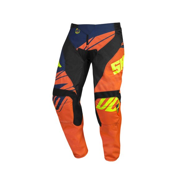 Shot PANT KID VENTURY, KID, 8/9, BLUE NEON ORANGE YELLOW