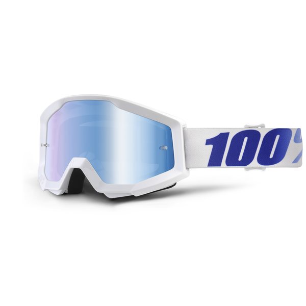 100% STRATA Equinox - Mirror Blue Lens, ADULT