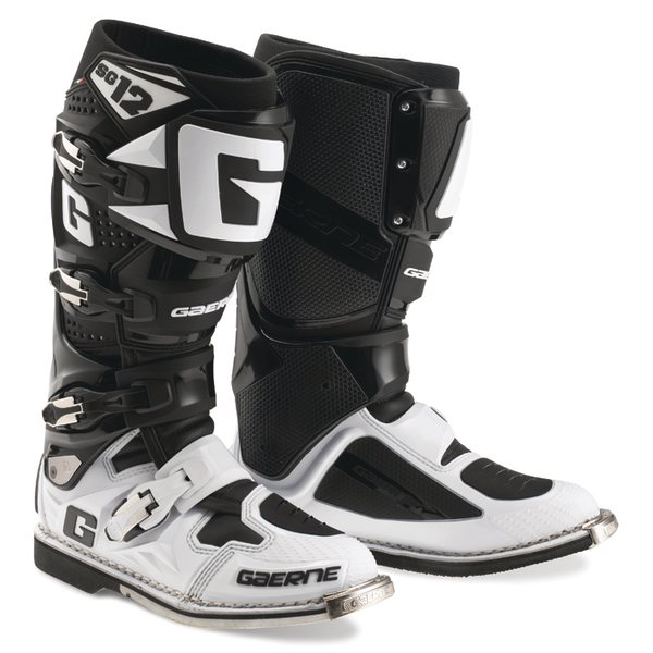 Gaerne SG-12, ADULT, 41, BLACK WHITE