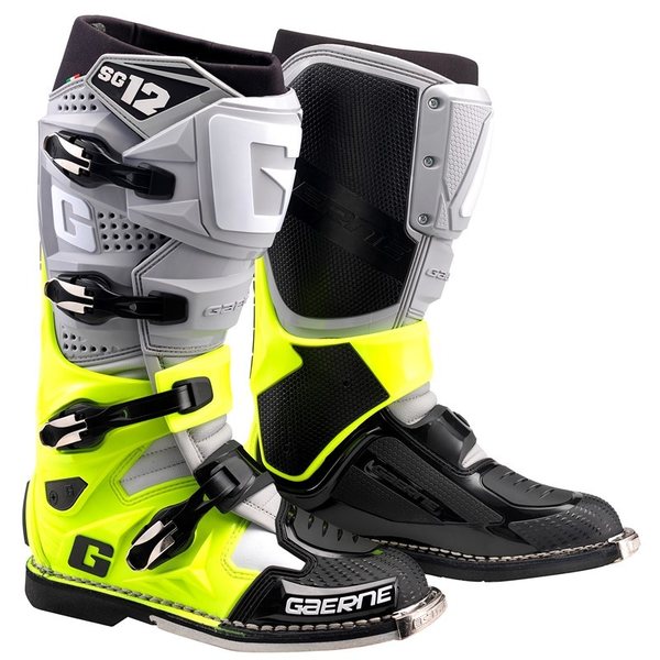 Gaerne SG-12, ADULT, 44, NEON BLACK YELLOW GREY