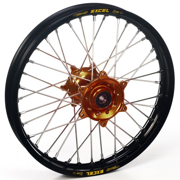 Haan Wheels Complete Wheel SM, 3,50, 17", FRONT, BLACK BRONZE, Honda 02-20 CRF450R, 95-07 CR250R, 04-20 CRF250R, 19 CRF250X, 95-07 CR125R