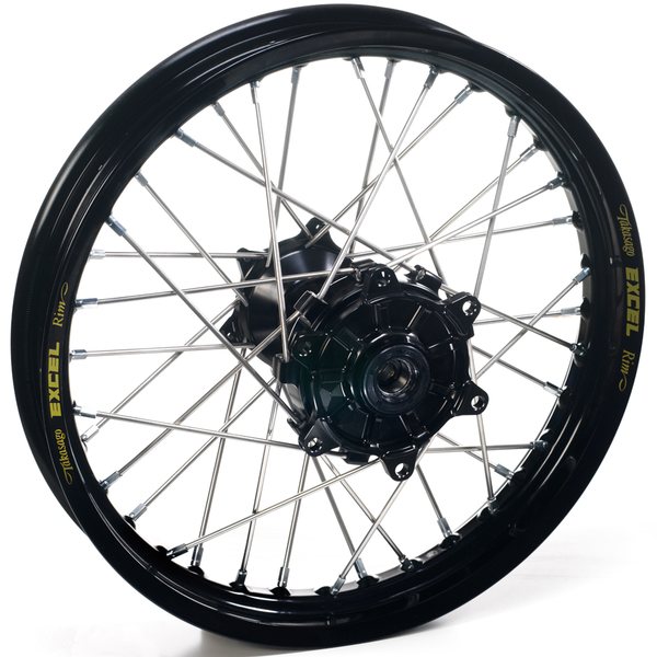 Haan Wheels Complete Wheel, 1,85, 16", REAR, BLACK, KTM 04-20 85 SX, Husqvarna 20 TC 85, 19 TC 85 (17/14), 14-19 TC 85 (19/16)
