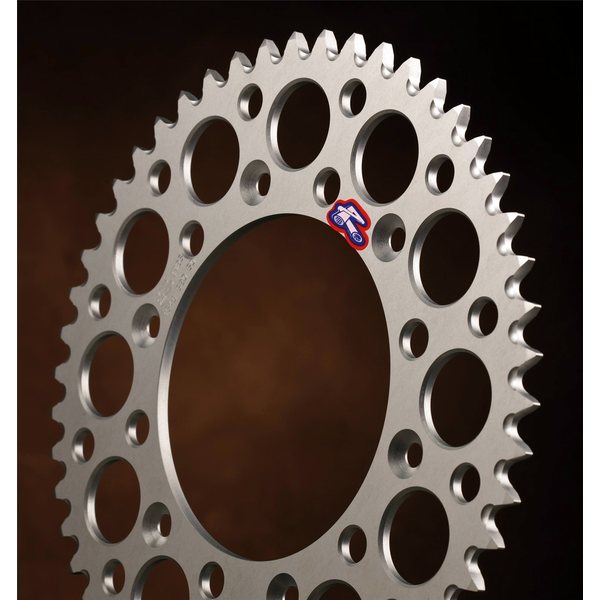 Renthal Rear Sprocket Std, 420, 51, SILVER, Kawasaki 01-20 KX85, 79-00 KX80