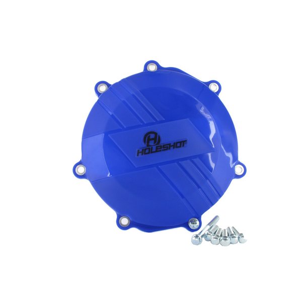 Holeshot Clutch Cover , BLUE, Yamaha 15-18 WR450F, 14-17 YZ450F