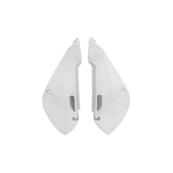 Rtech Side Panels, WHITE, Kawasaki 01-20 KX65, Suzuki 03-07 RM65