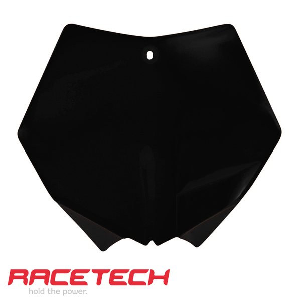 Rtech Number Plate, BLACK, KTM 07-12 450 SX-F, 07-12 250 SX/250 SX-F, 10-12 350 SX-F, 07-12 125 SX, 07-08 144 SX/505 SX-F, 09-12 150 SX