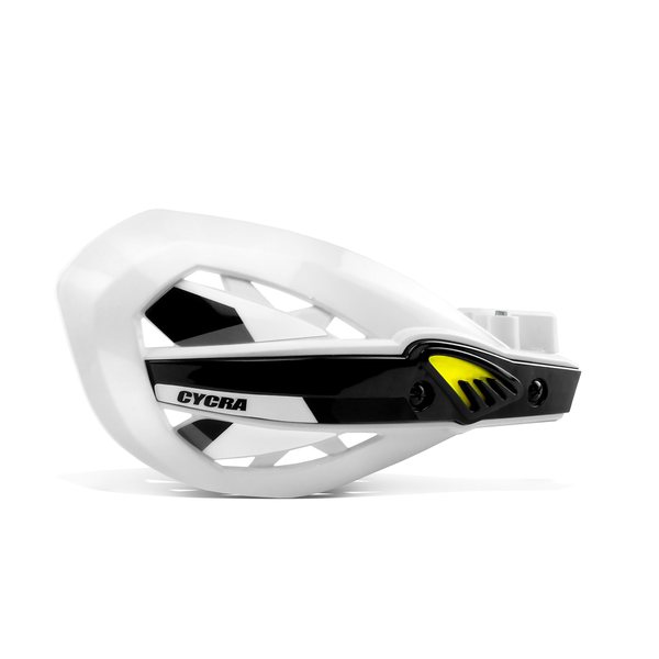 Cycra Eclipse Handshiled Kit, WHITE, KTM 16-20 450 EXC-F/450 SX-F, 16-20 250 EXC-F/250 SX, 16-18 250 SX-F, 16-18 350 EXC-F, 16-20 350 SX-F, 16-20 125 SX/150 SX, 20 150 EXC TPI, 17-18 150 XC-W, 16 500 EXC, 17-20 500 EXC-F