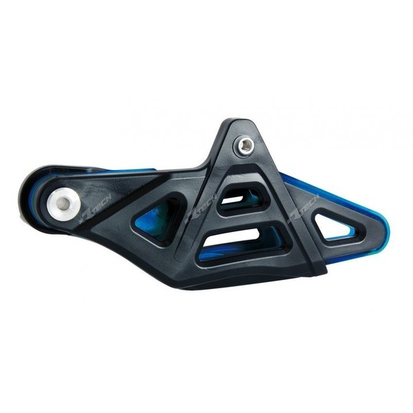 Rtech Chain Guard Aluminum reinforced, BLUE, KTM 14-20 450 EXC-F, 18-20 250 EXC TPI/300 EXC TPI, 14-17 250 EXC/300 EXC, 14-20 250 EXC-F, 14-18 350 EXC-F, 14-16 125 EXC/200 EXC/500 EXC, 17-18 125 XC-W/150 XC-W, 15-20 85 SX, 17-20 500 EXC-F, Husqvarna 14 F