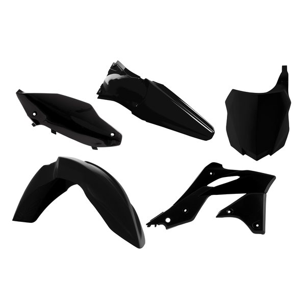 Rtech Plastic Kit, BLACK, Kawasaki 13-16 KX250F