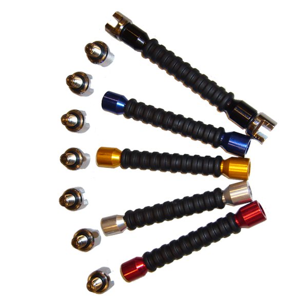 Holeshot Spoke wrench set with 10 sizes, 5-7