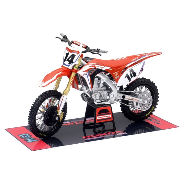 New-Ray 1:12 Honda CRF450R HRC Racing Cole Seely