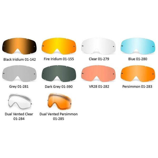 Oakley Repl. Lens Front Line MX Dk.Grey REPL Lens