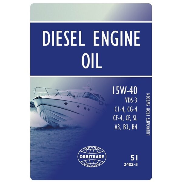 Orbitrade Diesel engine oil 15W40 5L