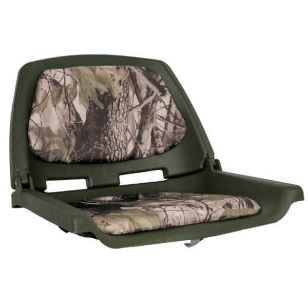 OceanSouth FISHERMANS SEAT FOLDING PADDED CAMOUFLAGE