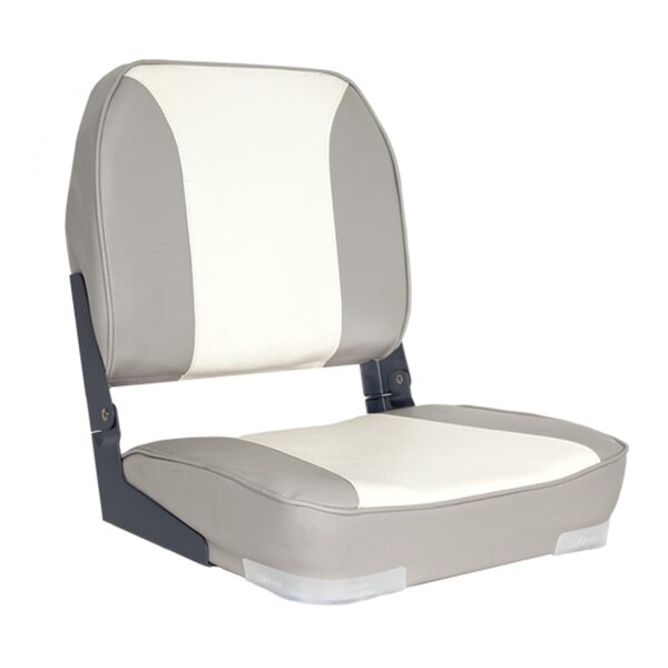 OceanSouth DELUXE FOLD DOWN SEAT UPHOLSTERED GREY/WHITE