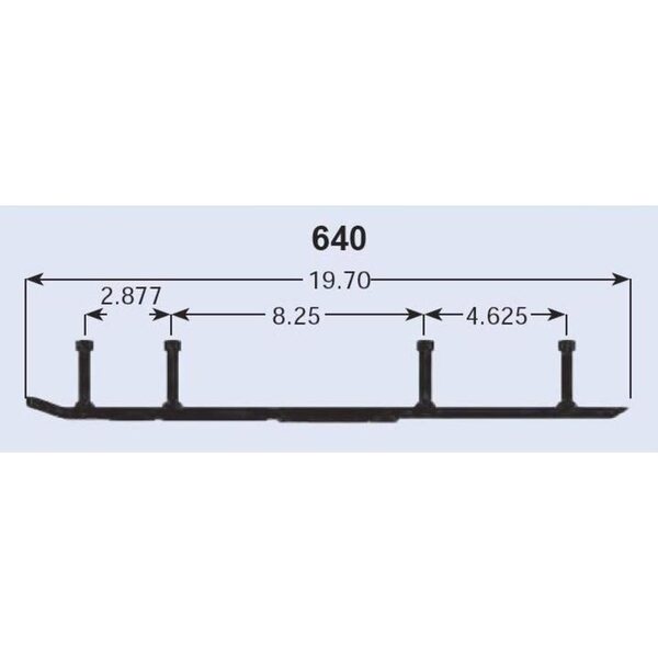 Sno-X *Sno-x Ripper Four Runner 4" Hardmetal