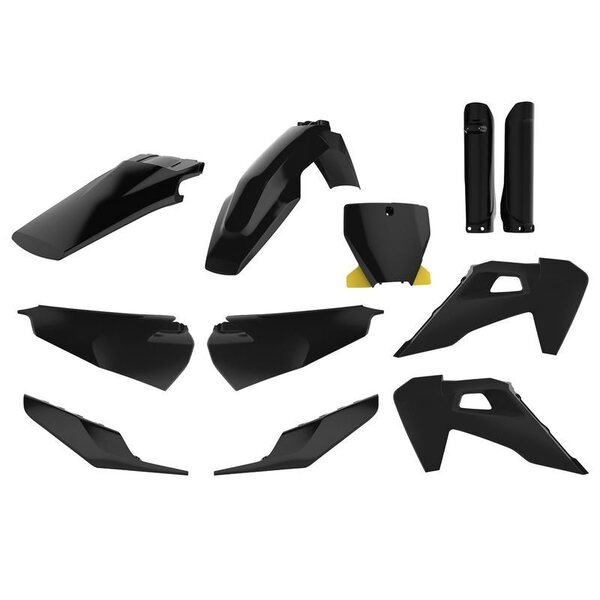 Polisport plastic kit TC/FC 19- Musta