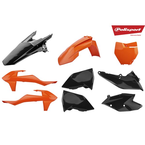 Polisport Kit KTM SX/SXF(16-18) Orange/black