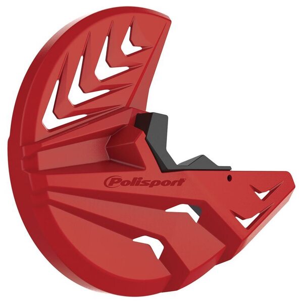 Polisport Disk with bottom fork prot Honda CRF450R(10-14) red cr04/black