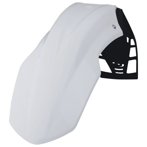 Polisport Front Fender FREE FLOW-UFX(Universal Fender Fixation) White