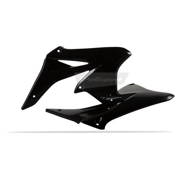 Polisport radiator scoops Suzuki RMZ250(10-->) black