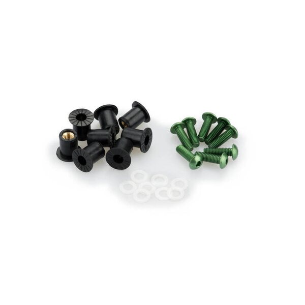 Puig Screw Kit C/Green