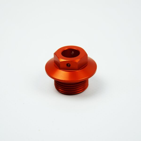Scar Steering Stem Nut & Tool - Ktm/Husaberg All - Orange Color