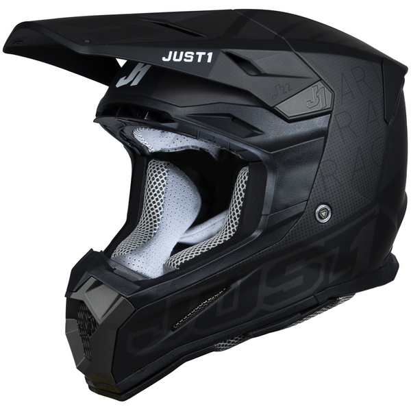 Just1 Kypärä J-22 F Solid Musta Matta 2XL