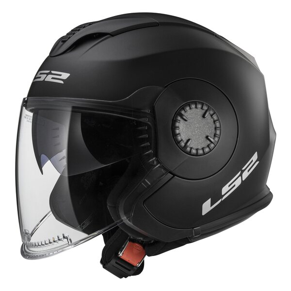 LS2 Helmet OF570 SOLID White Matt Black XL
