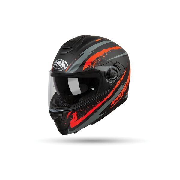 Airoh Helmet ST301 Logo orange matt XS