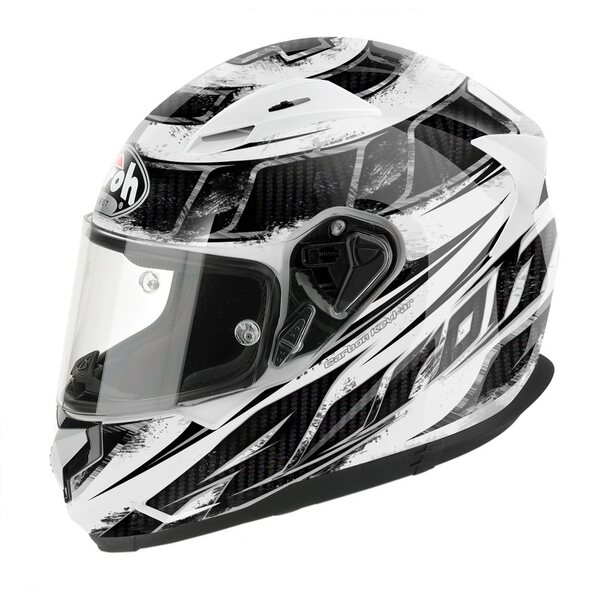 Airoh Helmet T600 KNIFE white gloss M