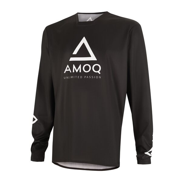 AMOQ Ascent Comp Ajopaita Musta-Valkoinen