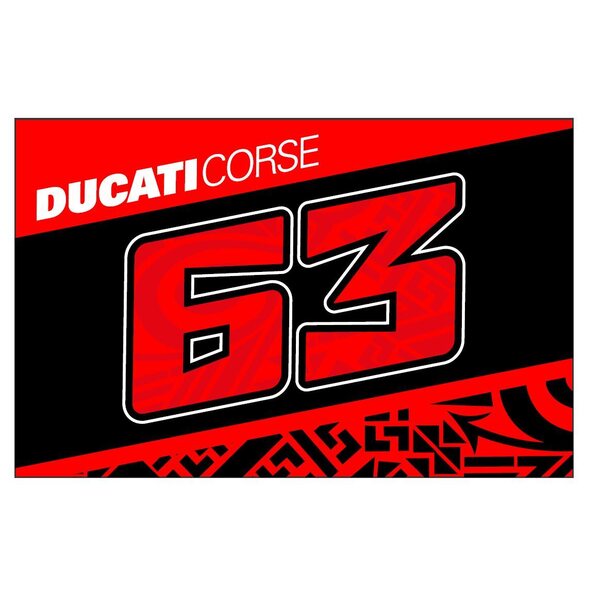 VR46 Ducati / Bagnaia lippu