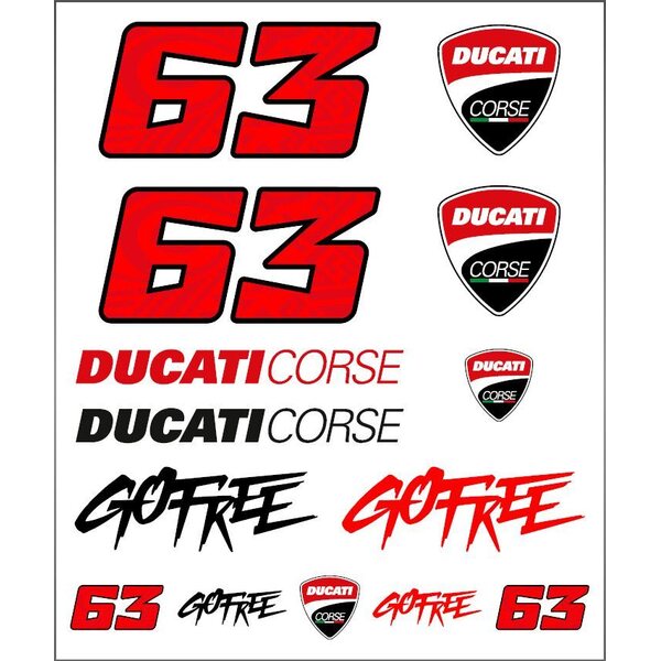 VR46 Ducati / Bagnaia iso tarrasarja
