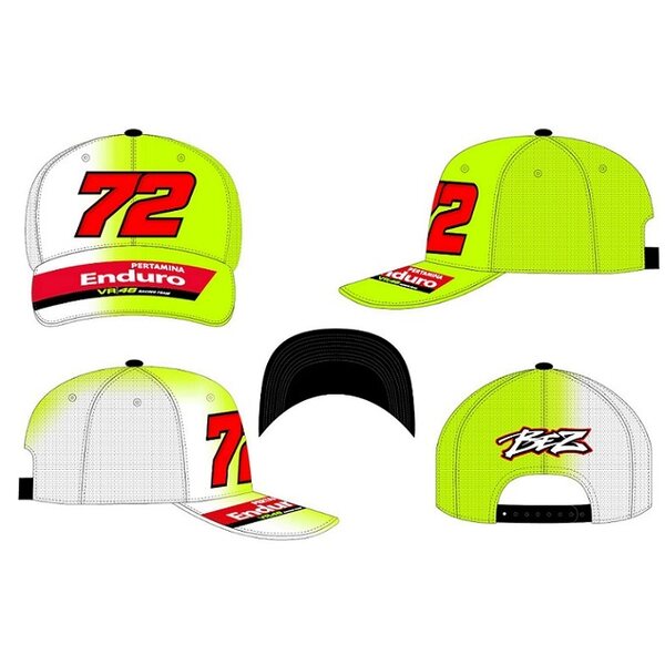 VR46 Enduro / Bez 72 Trucker-lippis