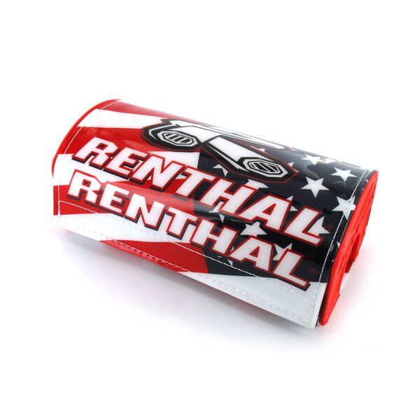 Renthal Fatbar Pad US Flag , WHITE RED BLUE