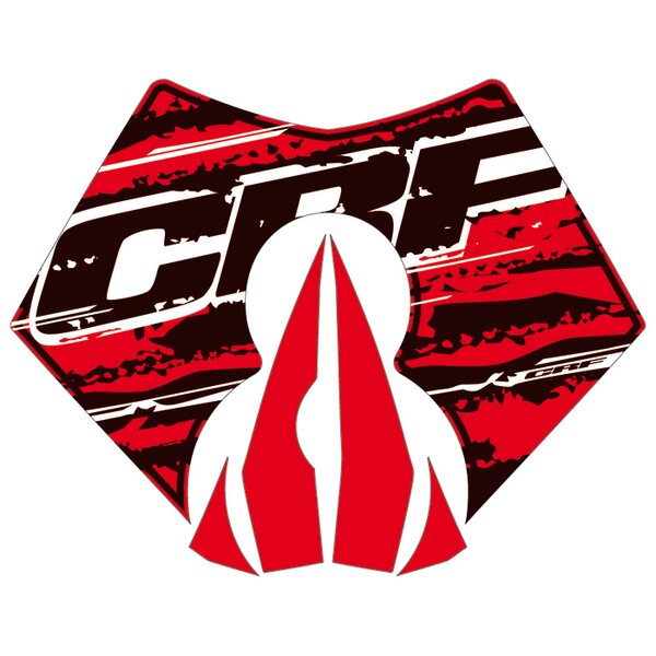 Trail Tech X2 Graphic Sticker - CRF -, RED