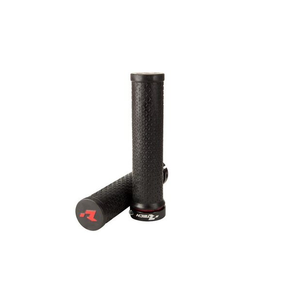 Rtech Bike Lock-On Grips, BLACK