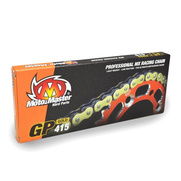 Moto-Master Chain MX GP-Gold, 134 Link, 415