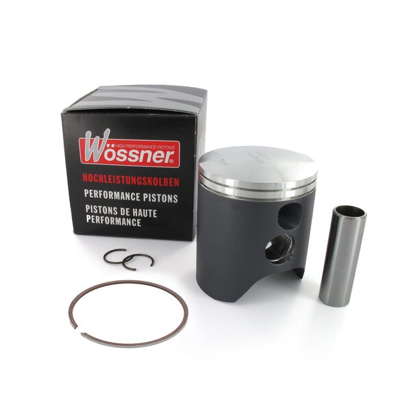 Wössner Piston, 1-Ring, 53.98mm, Husqvarna 01-08 125 SMS, 10 125 SMS/WRE 125, 97-13 CR 125/WR 125