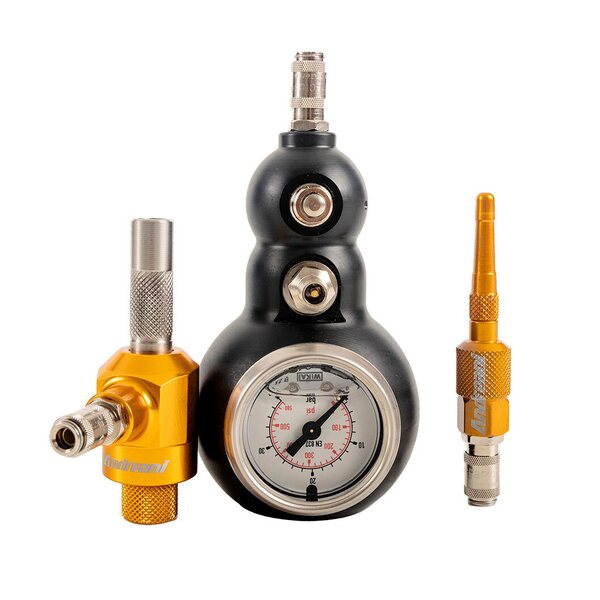 Andreani Shock Absorber Pressurization Kit, 0-40 bar Scale, Shrader-Valve