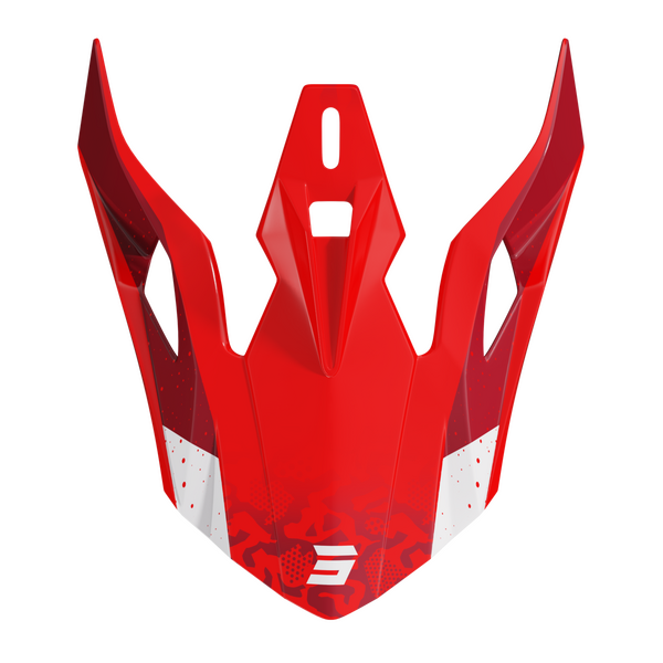 Shot VISOR PULSE AIRFIT RED GLOSSY