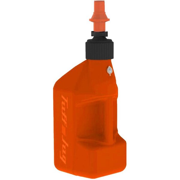 Tuff Jug Can 10L White, Orange Ripper Cap