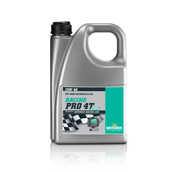 Motorex Racing Pro 4T 10W/40 Cross 4 ltr