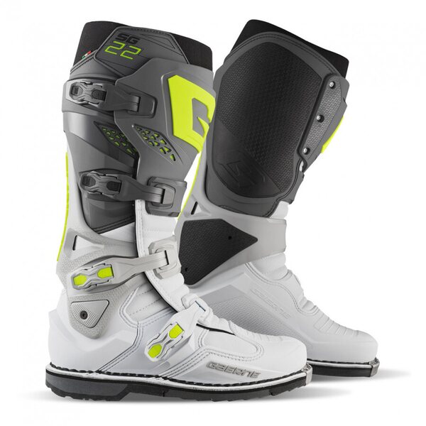 Gaerne SG22, ADULT, NEON WHITE GREY