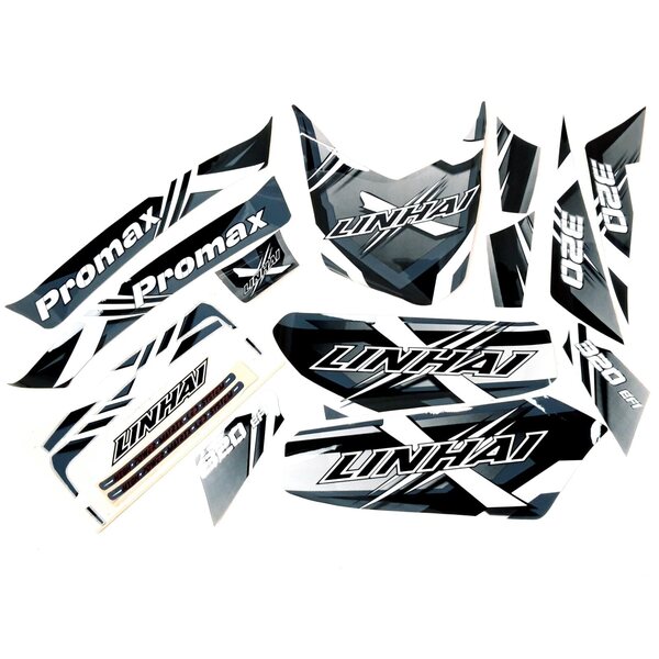 Linhai STICKER SET FOR ATV320 PROMAX (ONLY USED FOR FINLAND)