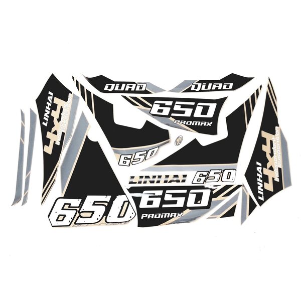 Linhai STICKER SET OF LINHAI LOGO FOR ATV650 PROMAX EFI