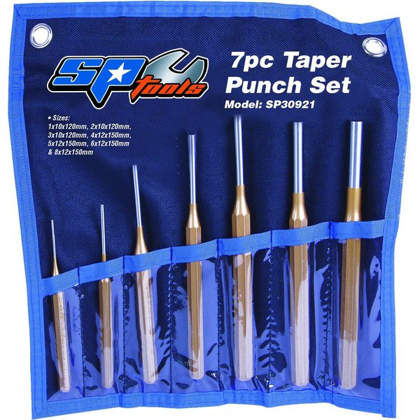 Taper Punch Set - 7pc
