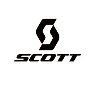 Scott Sticker 45cm horizontal die-cut white